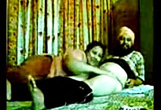 Punjabi sikh With aunty