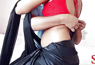 Cute Saree Bhabhi devar Ke sath Ganda sex (Hindi Audio) cheating wife